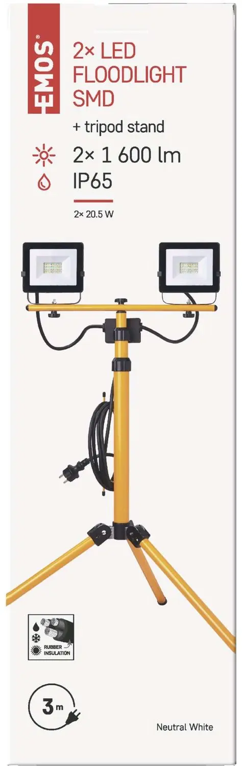 Emos Hobby Slim ZS2221.2 LED-schijnwerper - 2x 20,5W - afbeelding 3 van 6