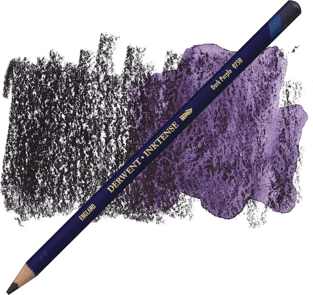 Derwent Inktense Potlood Donkerpaars 0750