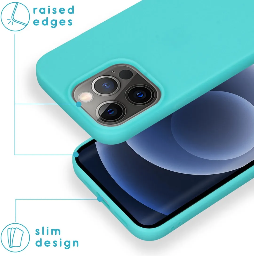 Imoshion Hoesje iPhone 13 Pro Mintgroen