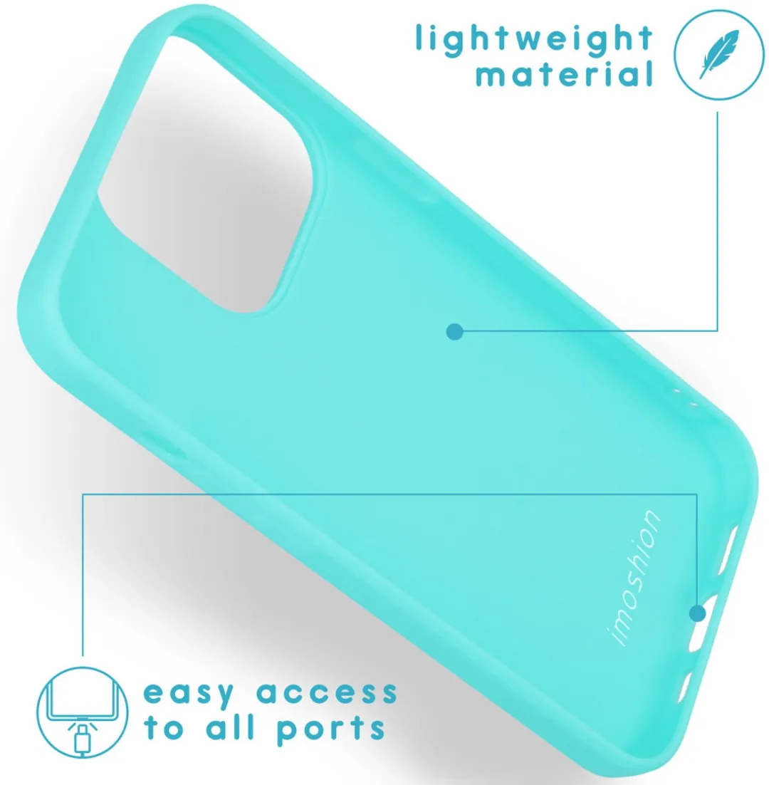 Imoshion Hoesje iPhone 13 Pro Mintgroen