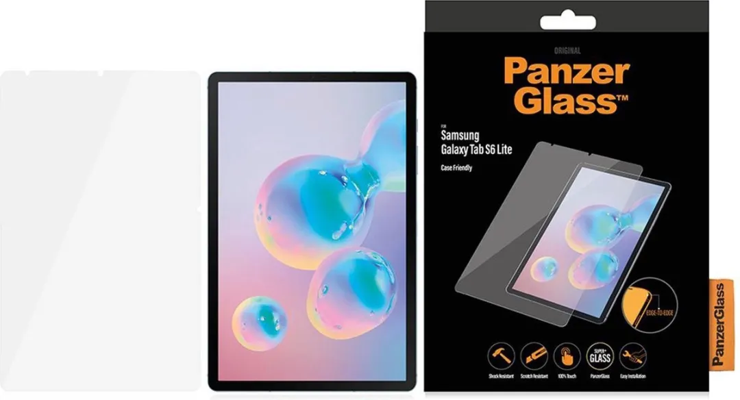 PanzerGlass PZ-7214 Screenprotector - Samsung Galaxy Tab S6 Lite - Transparant