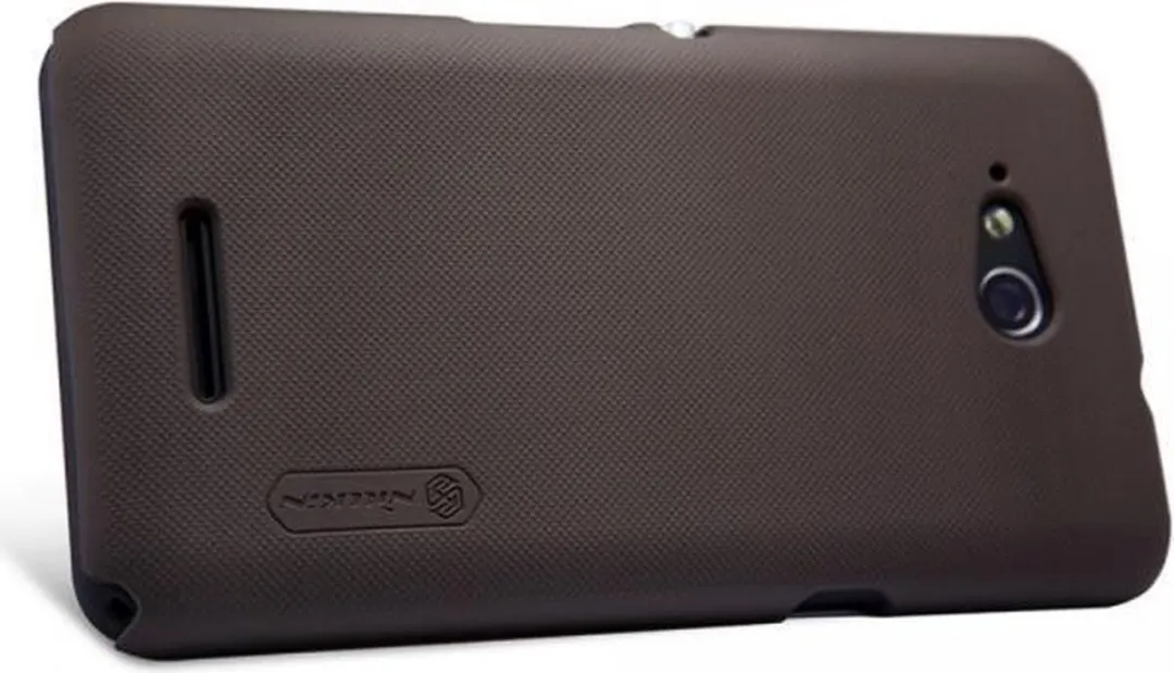 Nillkin Backcover Sony Xperia E4g F-HC SX-E4g-BR - Donkerbruin - afbeelding 4 van 5