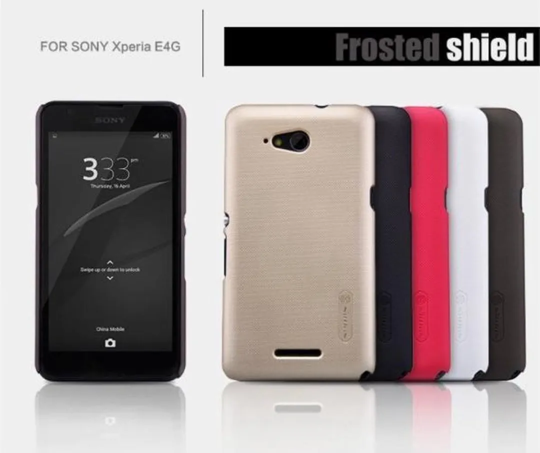 Nillkin Backcover Sony Xperia E4g F-HC SX-E4g-BR - Donkerbruin - afbeelding 5 van 5