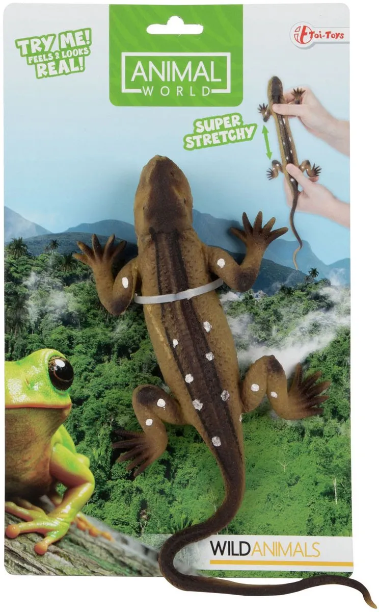 Toi-Toys Levensecht Reptiel Super Rekbaar 37640Z - Multicolor