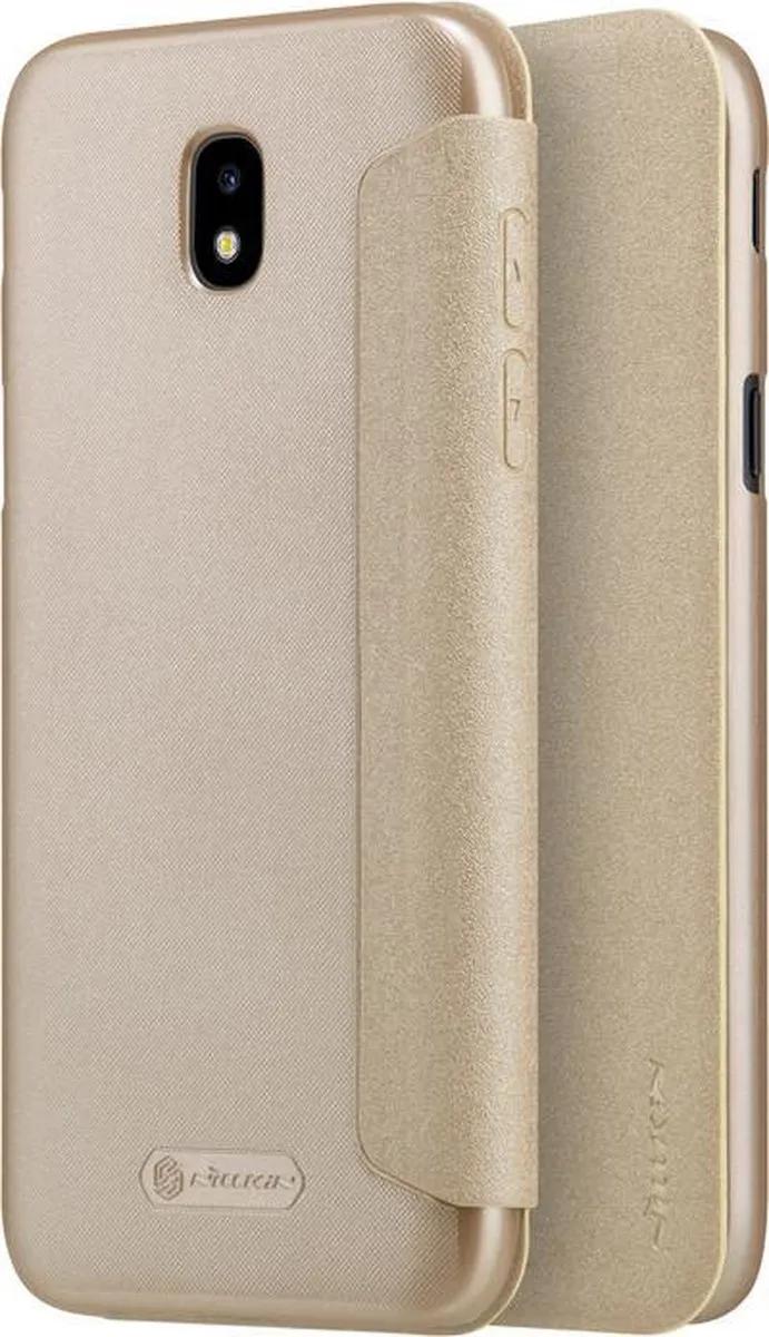 Nillkin New Sparkle BookCase Samsung Galaxy J7 (2017) - Goud - afbeelding 3 van 6