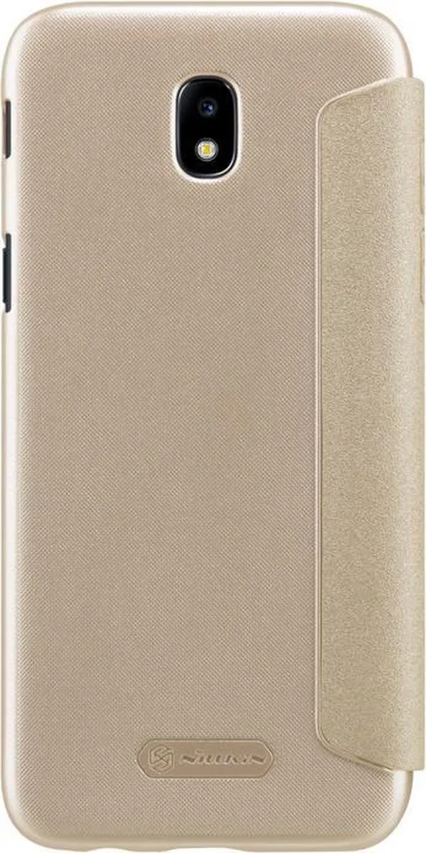 Nillkin New Sparkle BookCase Samsung Galaxy J7 (2017) - Goud - afbeelding 2 van 6