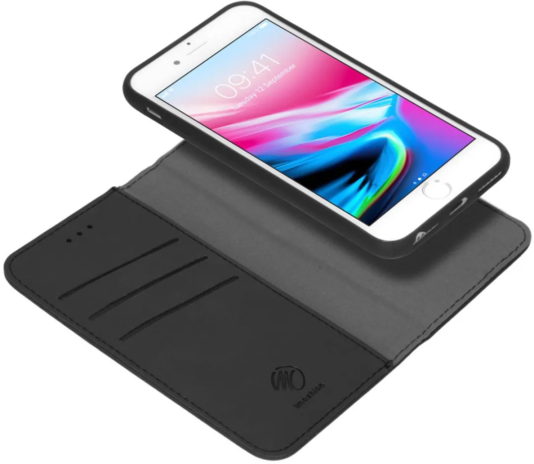 Imoshion Hoesje iPhone SE/8/7 - 2-in-1 Bookcase Zwart