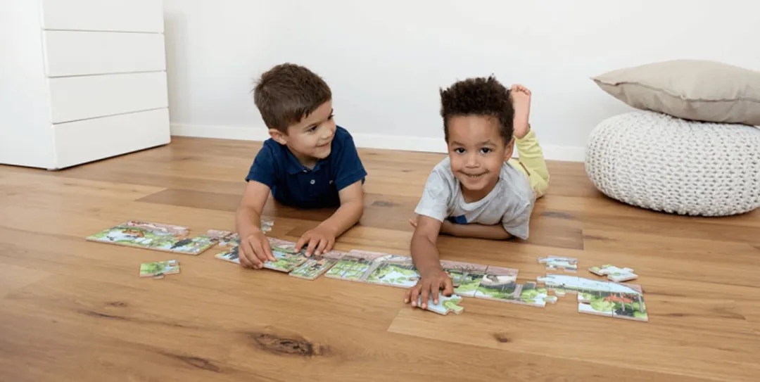 Beleduc Ontdek Het Bos Vloerpuzzel 35 Stuks - Multicolor