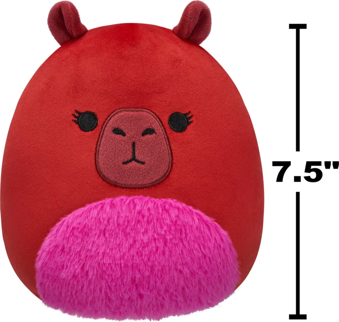 Squishmallows Marcia Maroon Capybara 19cm