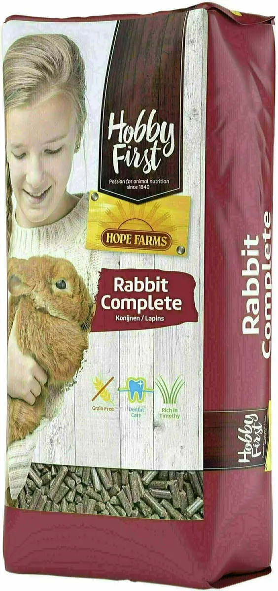 HobbyFirst Hope Farms Konijn Complete - Konijnenvoer - 10 kg - afbeelding 5 van 5