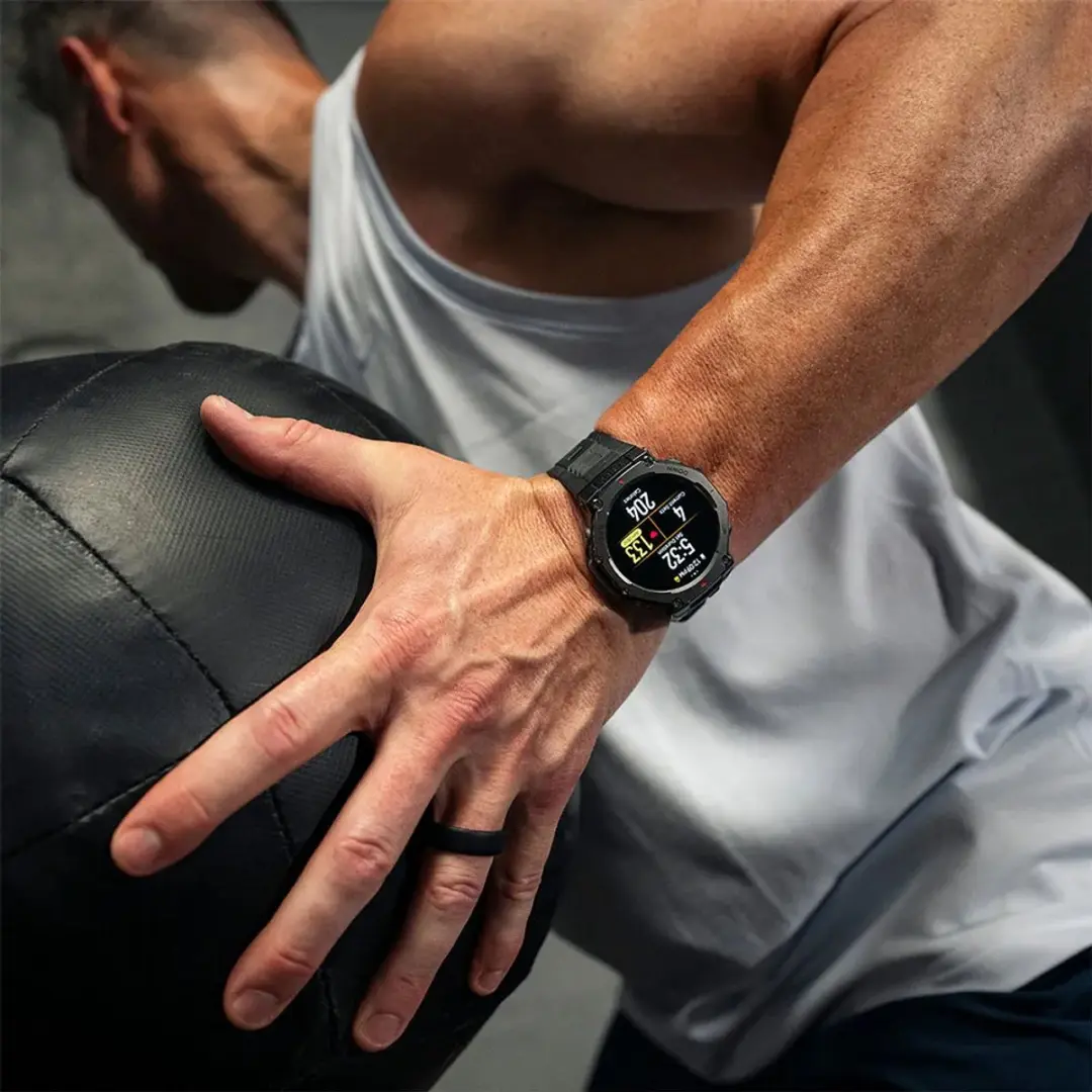Amazfit T-Rex 3 W2323GL1N Smartwatch - Zwart - afbeelding 6 van 6