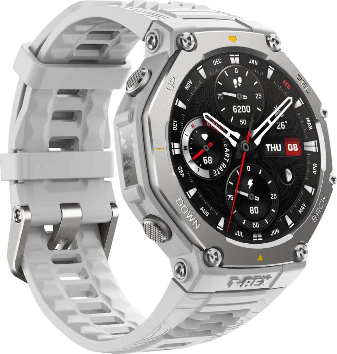 Amazfit T-Rex 3 W2322GL6N Smartwatch - Haze Gray - afbeelding 3 van 6