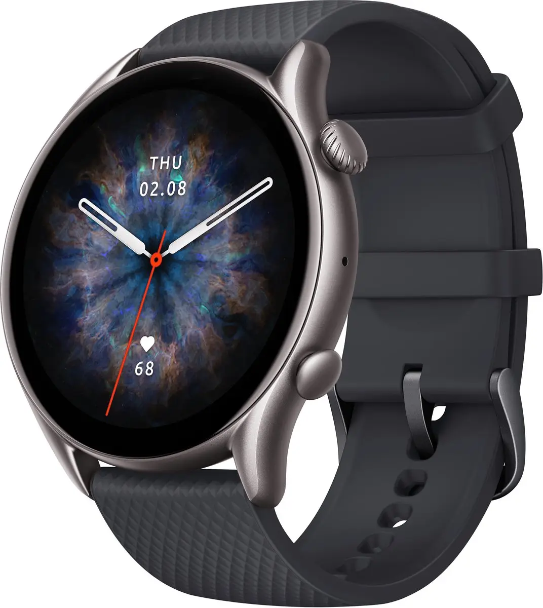 Amazfit GTR 3 Pro Smartwatch - 46 mm - Zwart - afbeelding 3 van 5