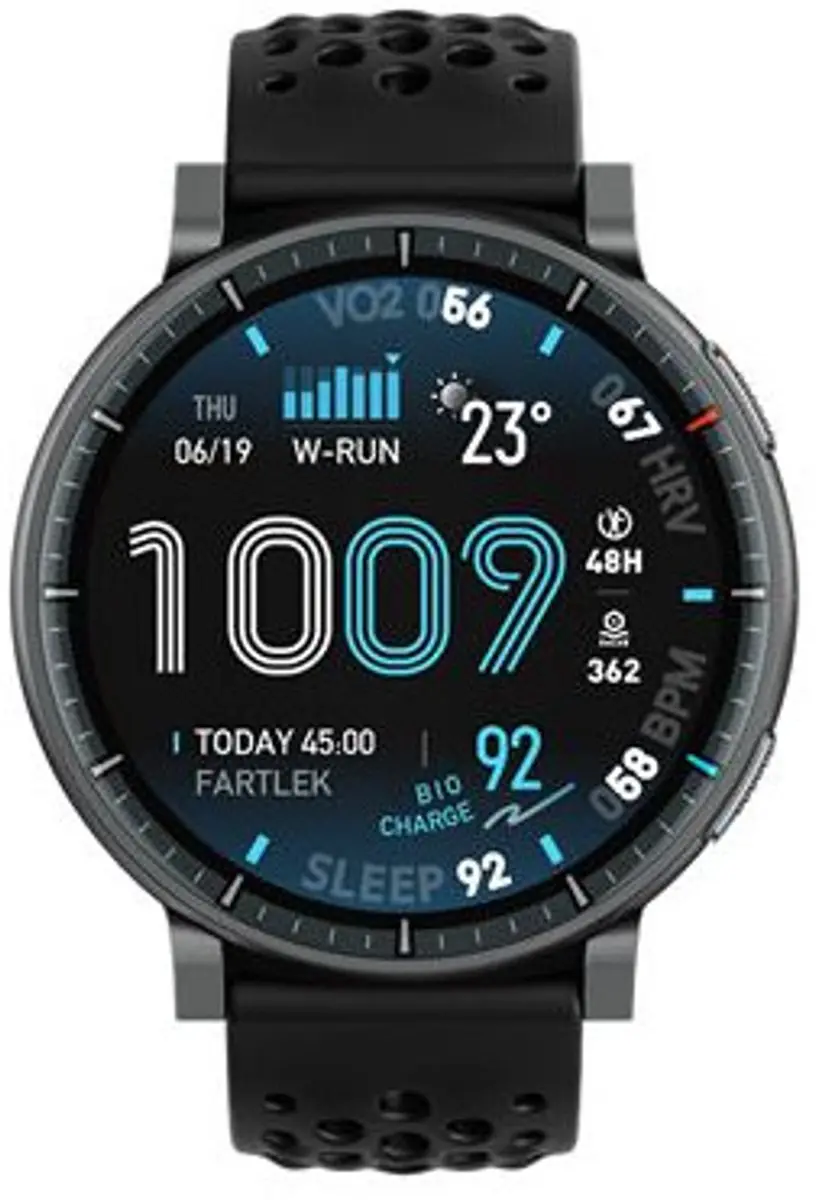 Amazfit Active Max W2556GL1N Smartwatch - Zwart - afbeelding 4 van 6