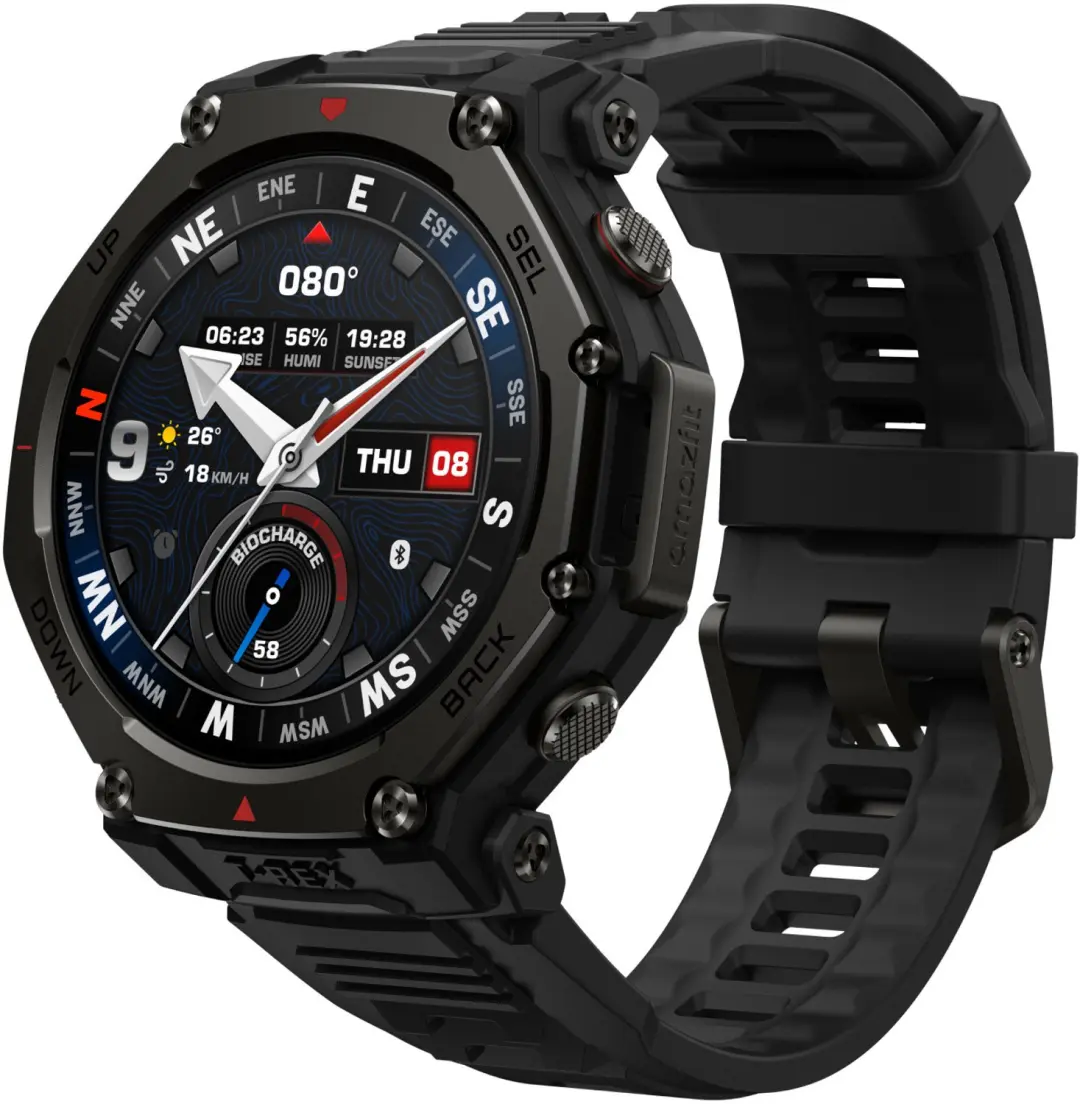Amazfit T-Rex 3 Pro 44mm Smartwatch - Zwart - afbeelding 5 van 6