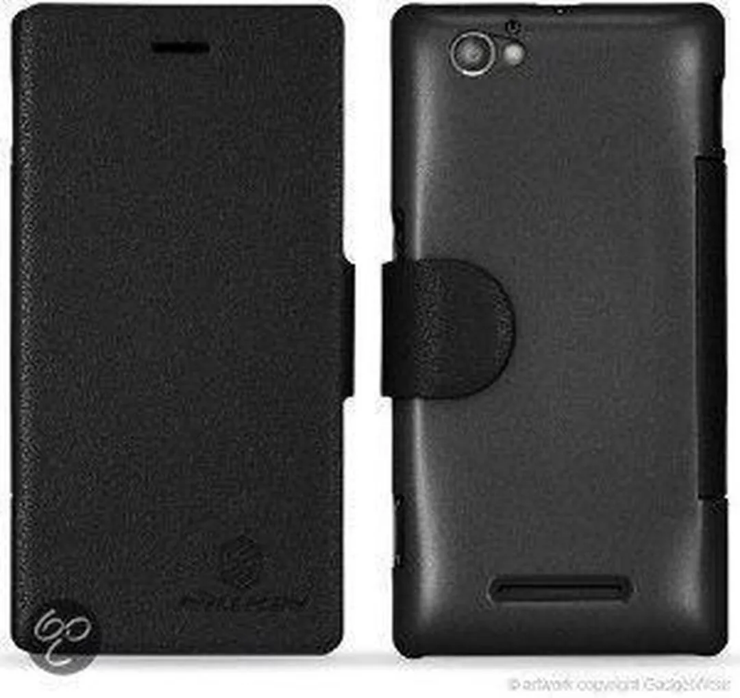 Nillkin Bookcase Flip Cover Wallet Sony Xperia M