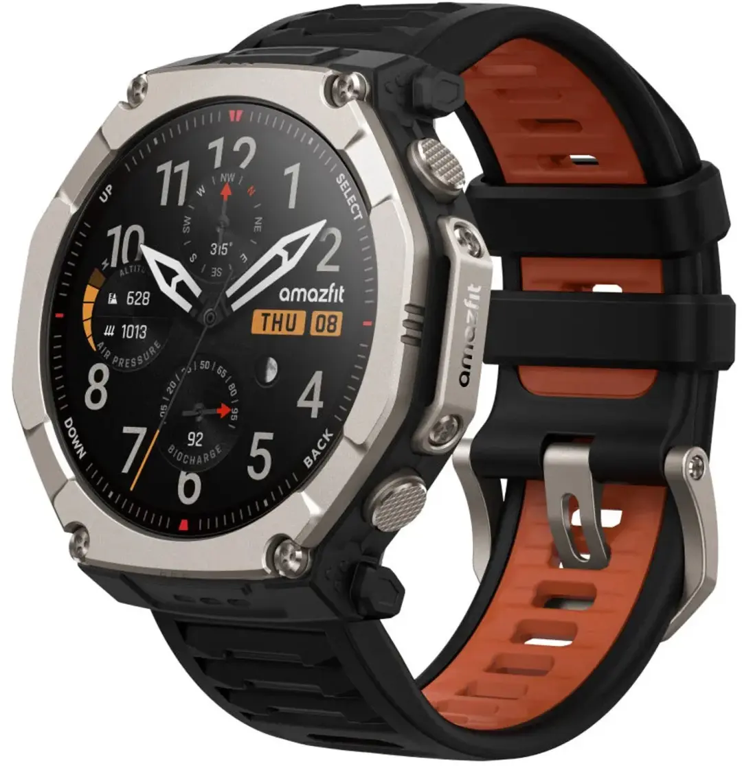 Amazfit T-Rex Ultra 2 Smartwatch - 51mm - Zwart - afbeelding 6 van 6