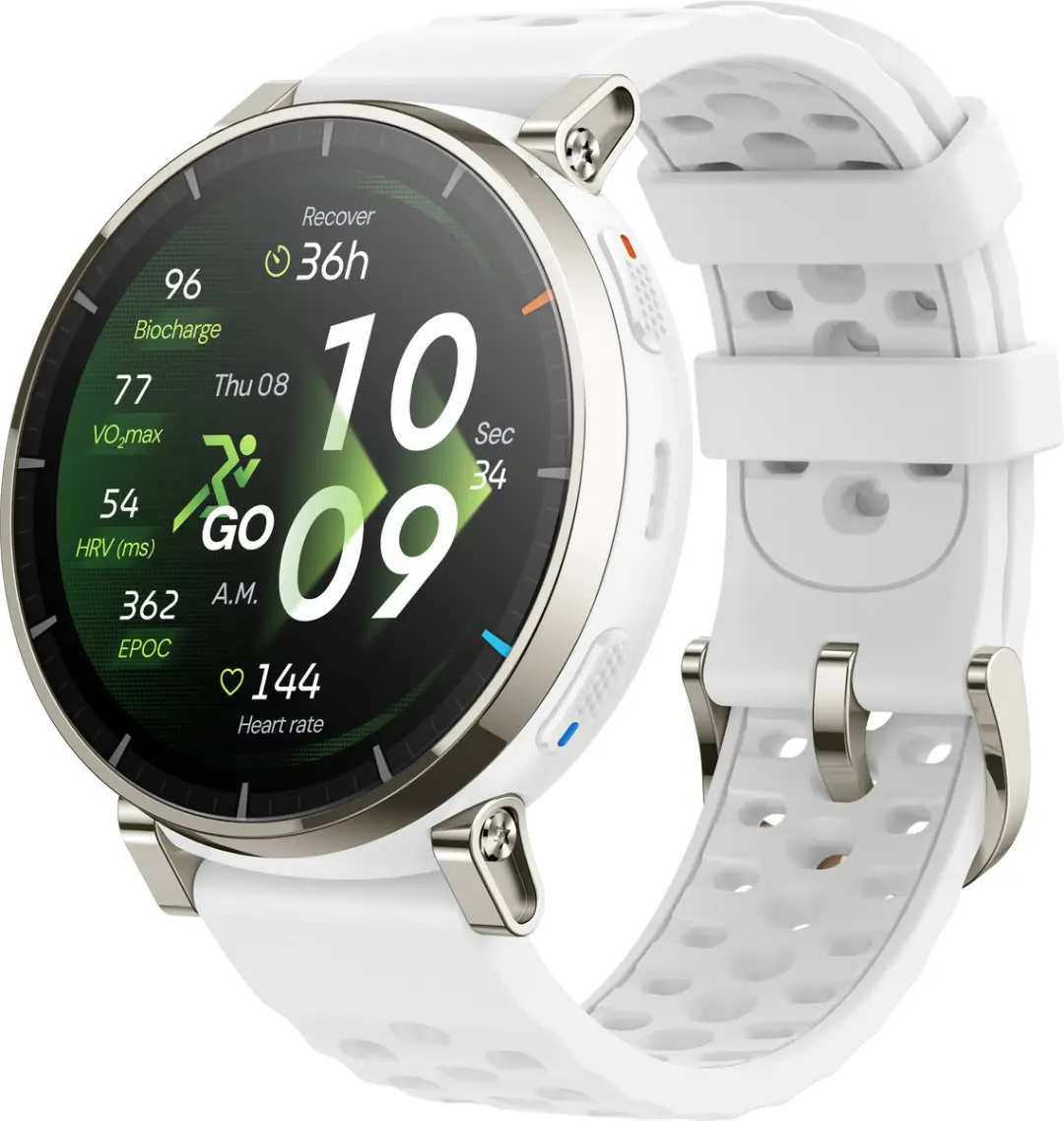 Amazfit Active 3 Premium W2558GL3N Smartwatch - 45 mm - afbeelding 2 van 5
