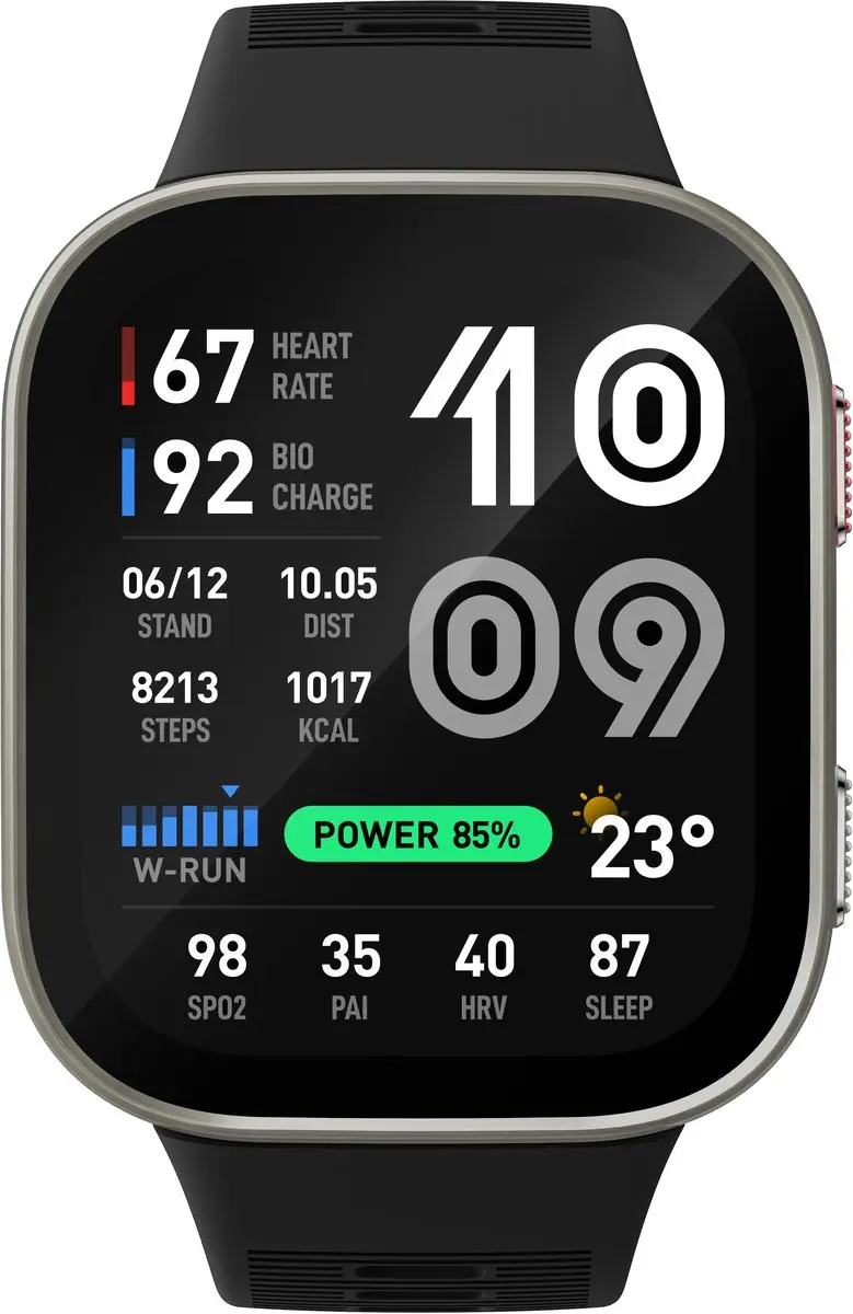 Amazfit Bip Max W2568EU1N Smartwatch - Zilver - afbeelding 3 van 6
