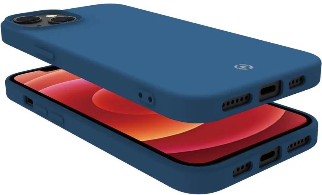 Celly Cromo iPhone 14 Plus Hoesje - Blauw - afbeelding 3 van 4