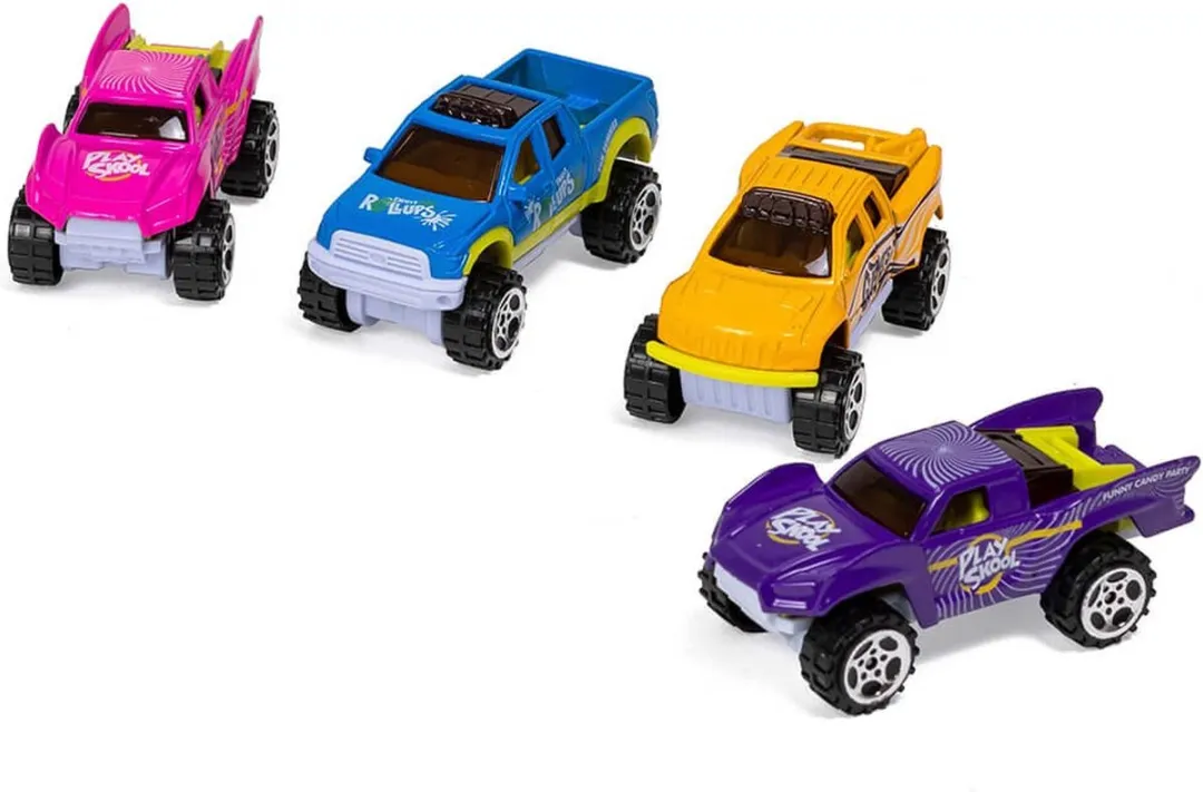 Eurekakids Pick-Up Truck Set - 8 Stuks Metaal