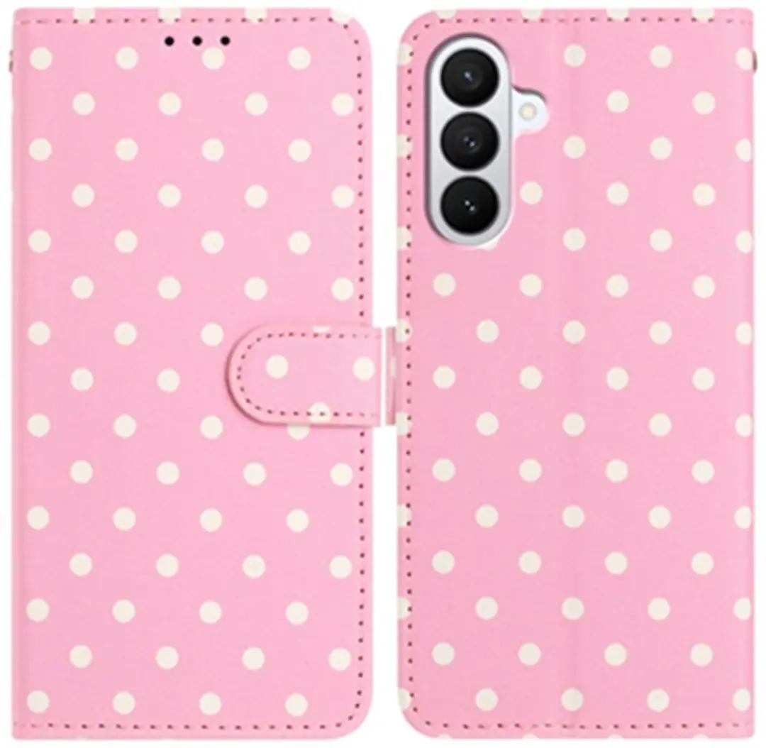 Samsung Galaxy S26 Portemonnee Hoesje Polka Dot