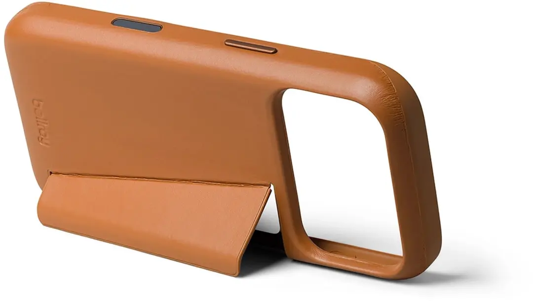 Bellroy Full Leather 3 Card Hoesje iPhone 18 Pro - Tan - afbeelding 5 van 6