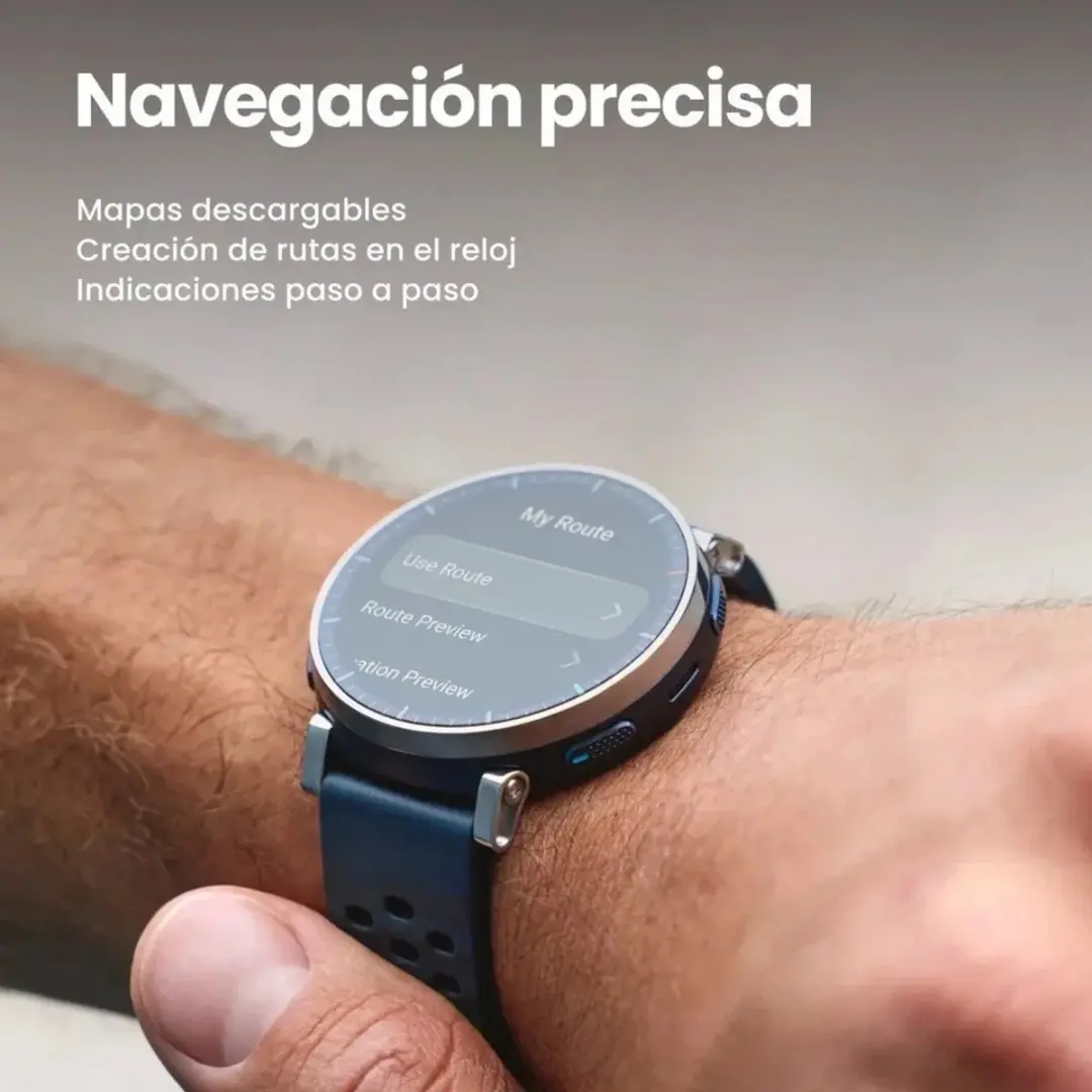 Amazfit Active 3 Premium Smartwatch - 45mm - Atlas Blue - afbeelding 5 van 6