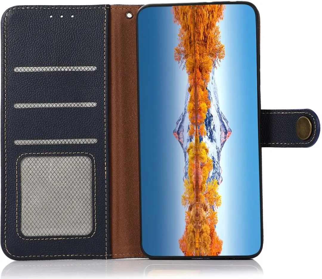 Khazneh RFID Book Case Hoesje iPhone 15