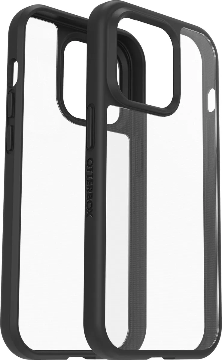 OtterBox React 77-88890 Hoesje - iPhone 14 Pro - Transparant/Zwart