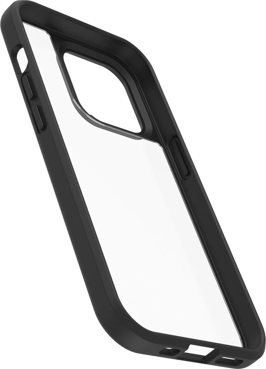 OtterBox React 77-88890 Hoesje - iPhone 14 Pro - Transparant/Zwart