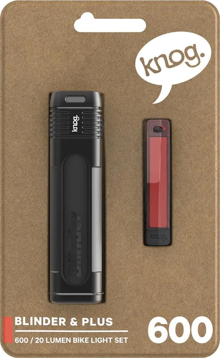 Knog Blinder 600 + Plus Lichtset - Zwart - afbeelding 5 van 6