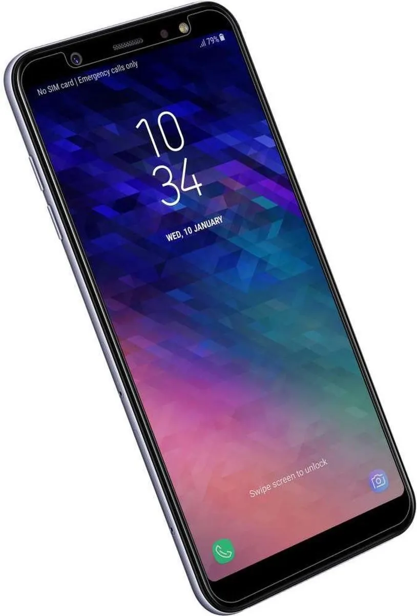 Nillkin Tempered Glass Screenprotector Samsung Galaxy A6+ 2018 - 9H Nano - afbeelding 2 van 5