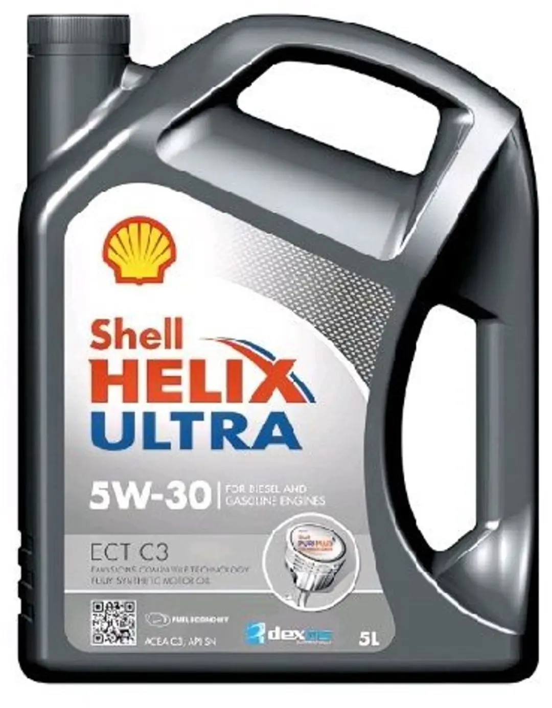 Shell Aanbieding: 3 X Helix Ultra Ect C3 5W30 5L