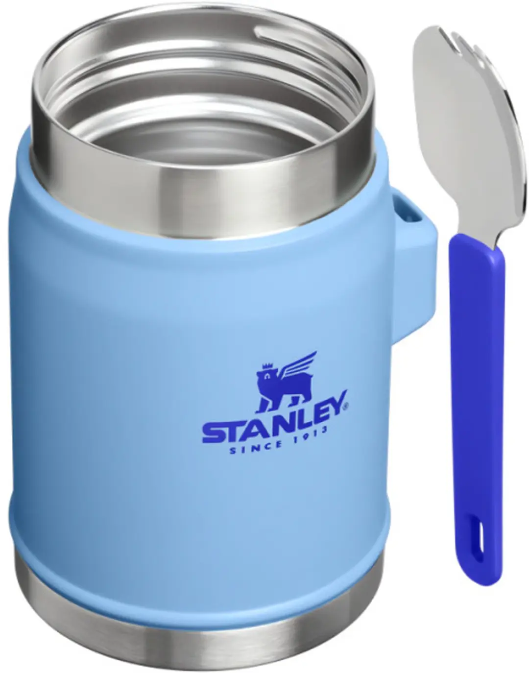 Stanley The Legendary Classic Food Jar + Spork - 0.4l - Blauw - afbeelding 2 van 4