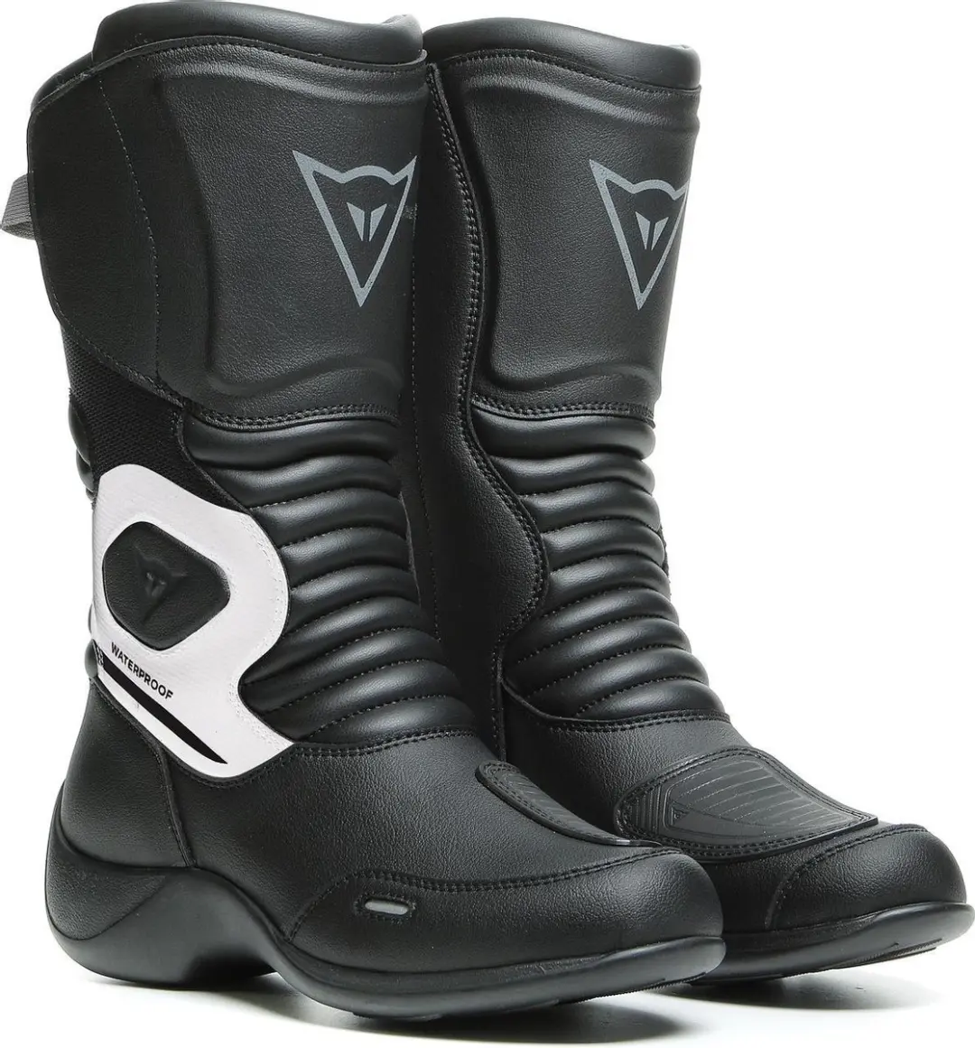Dainese Aurora Lady D-WP Zwart Wit - Maat 39 - Laars