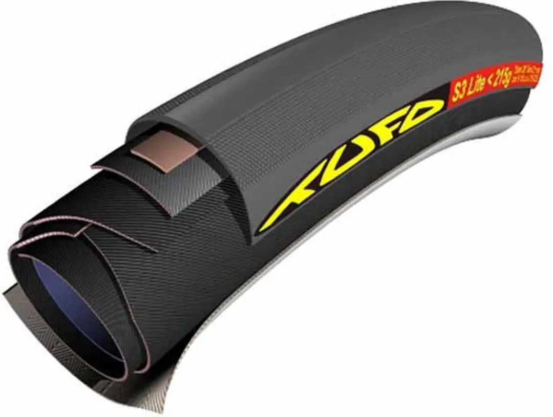 Tufo S3 200 Tubular 650c X 21 Stijve Racefietsband Zwart 650C x 21