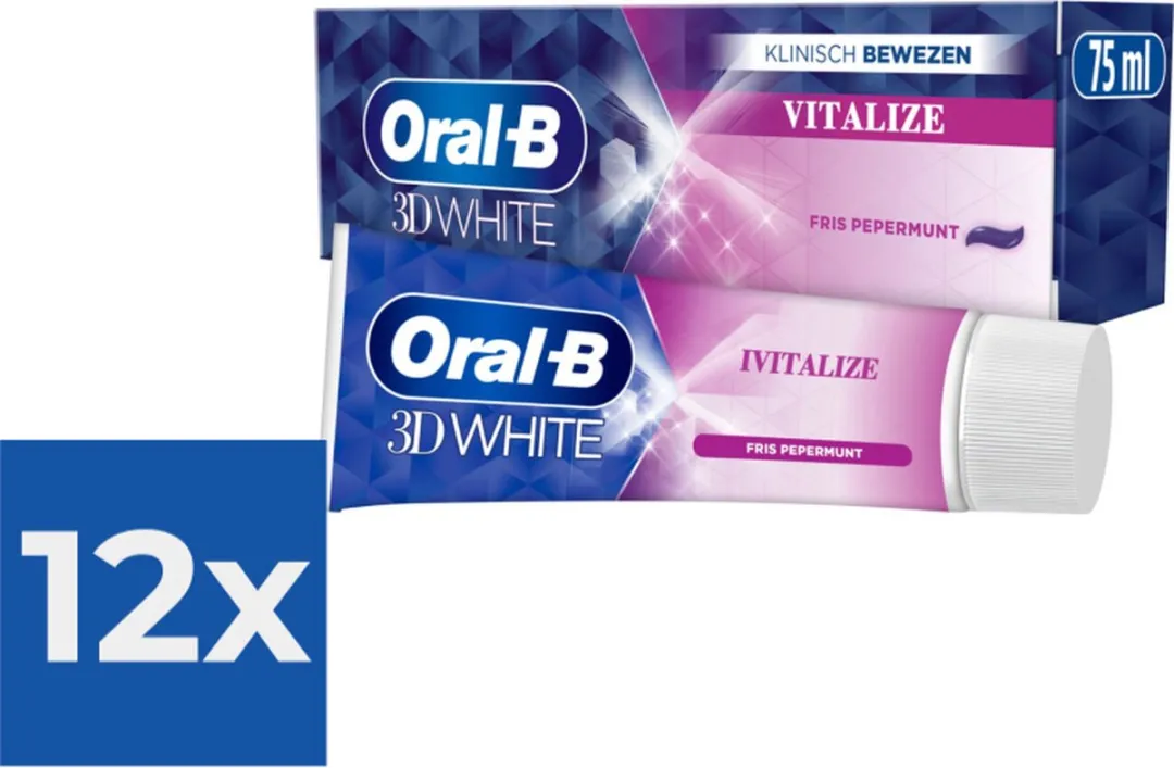 Oral-B 3D White Vitalize Tandpasta 75ml