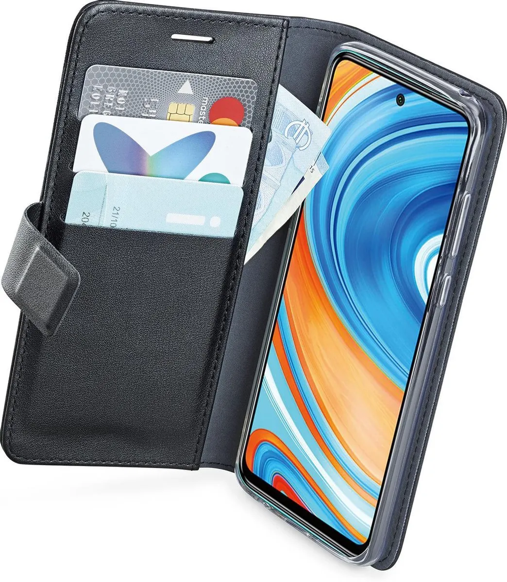Azuri Walletcase AZ-WALCLRXMRDMN9P-CL voor Xiaomi Redmi Note 9 Pro