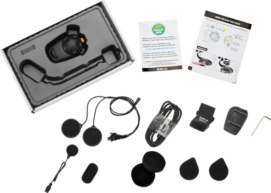 Sena SMH5-FM Intercom Bluetooth Headset - afbeelding 2 van 6
