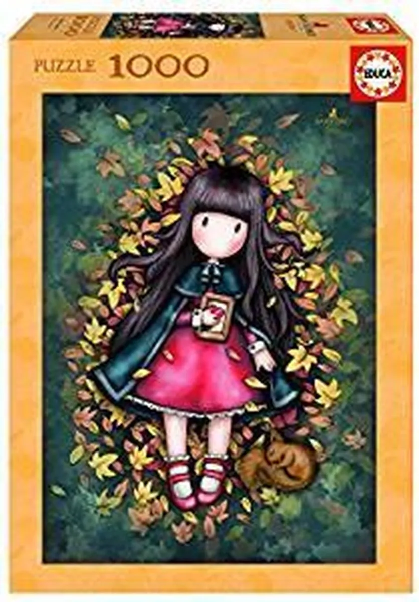 Educa Santoro London Gorjuss Autumn Leaves Puzzel 1000 Stuks