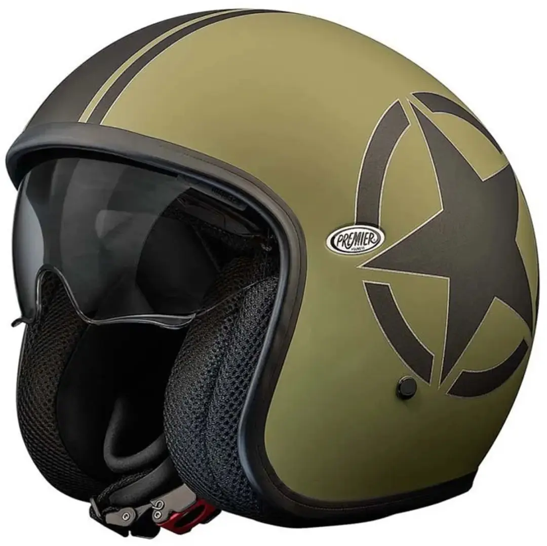 Premier Vintage SG Jet Motorhelm - afbeelding 3 van 3