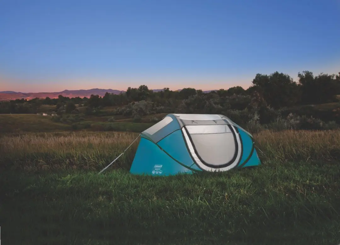 Coleman Galiano 2 Pop-up tent - tent 2 persoons - handige pop up tent - Blauw/Wit - afbeelding 4 van 6