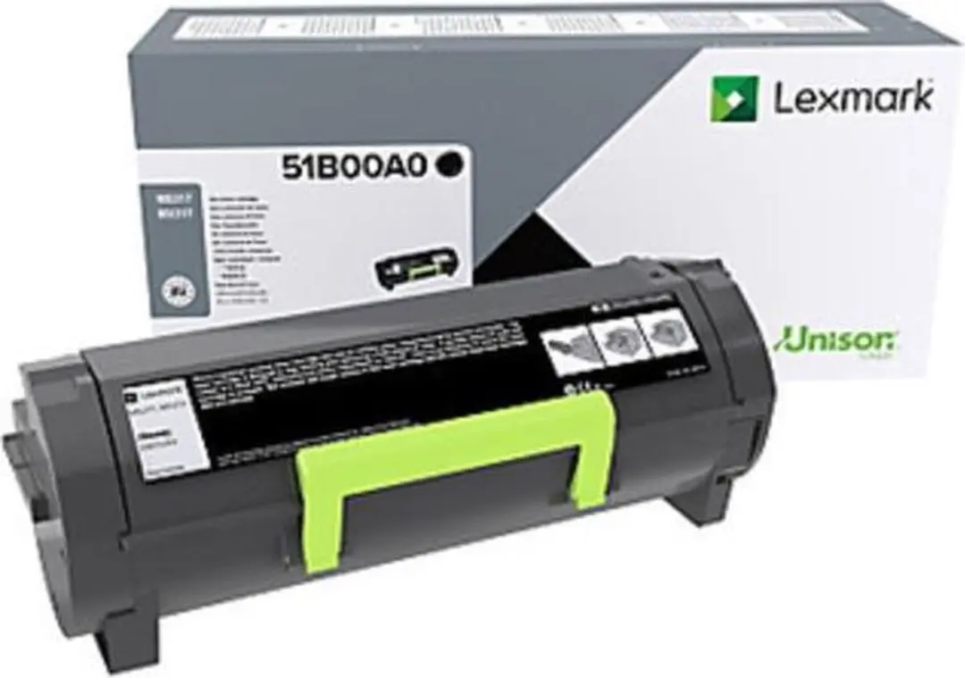 Lexmark 51B00A0 Tonercartridge - Zwart - afbeelding 2 van 3