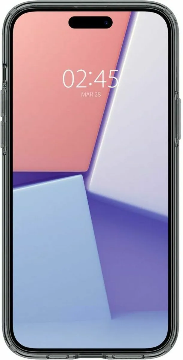 Spigen Crystal Flex ACS06457 Hoesje - iPhone 15 Plus - Grijs/Transparant