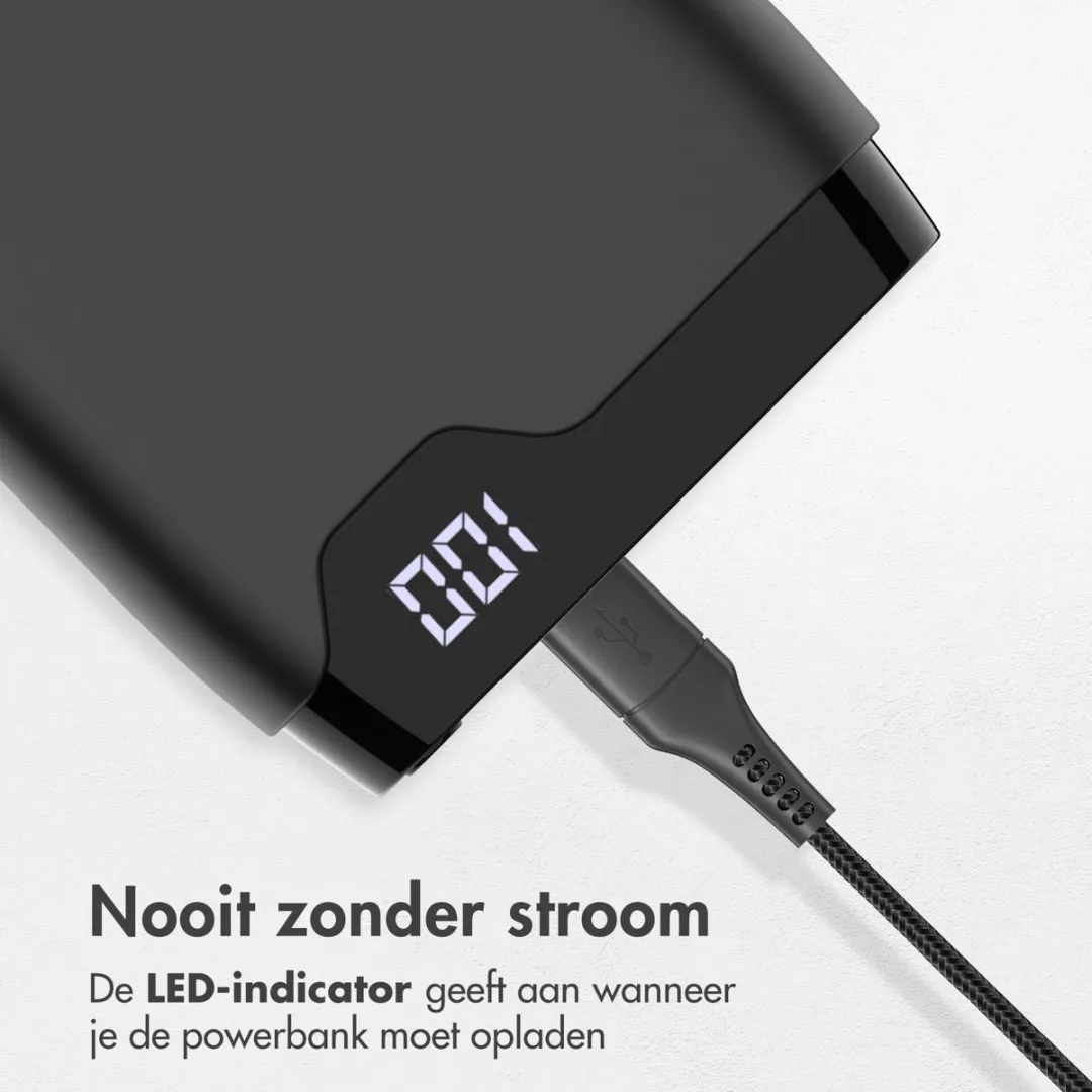 Imoshion Powerbank 20000mAh SH00009980 - 22.5W - 3x USB - Zwart