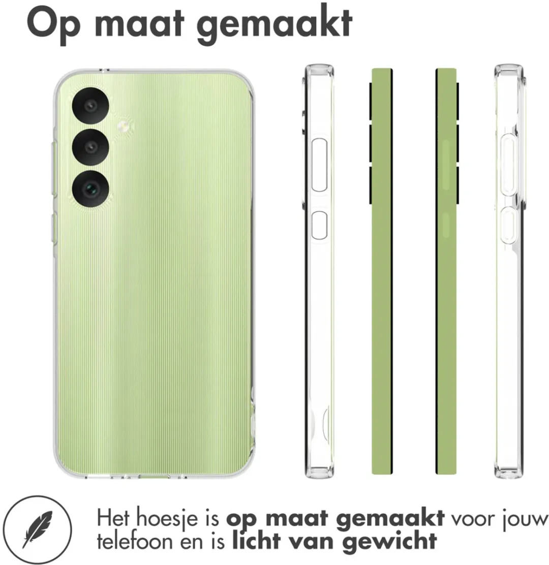 Accezz Hoesje Samsung Galaxy A35 - Transparant