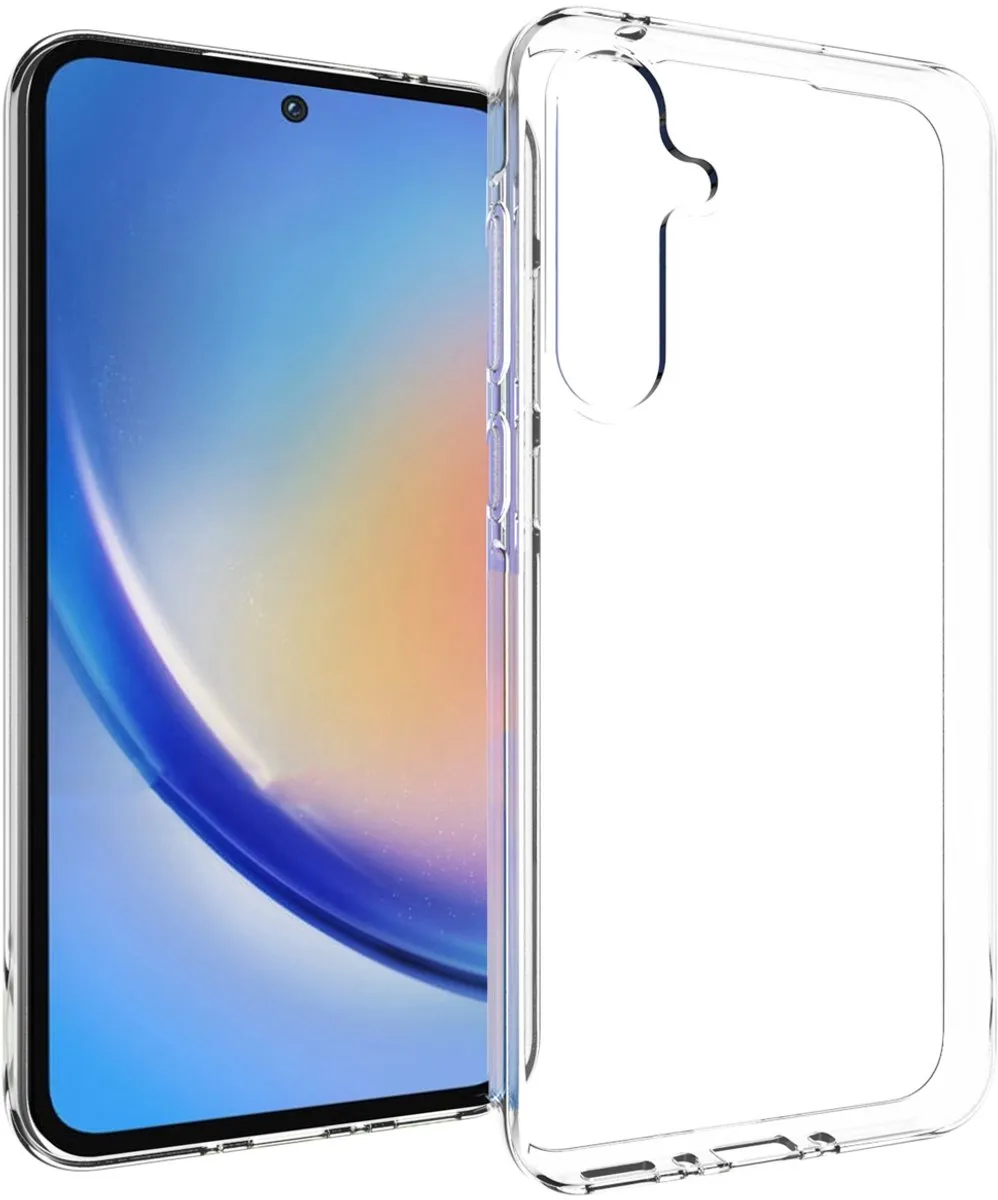 Accezz Hoesje Samsung Galaxy A35 - Transparant