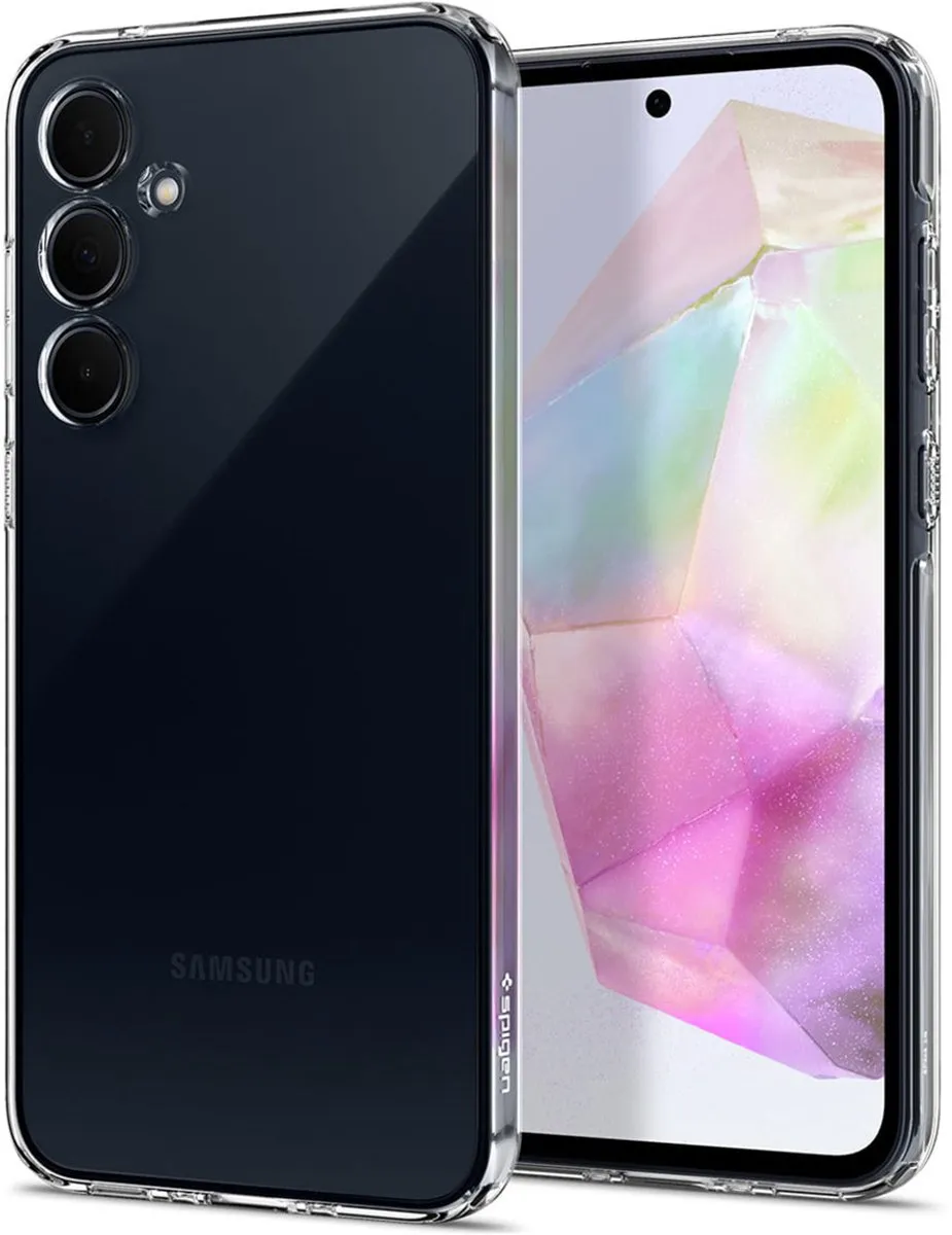 Spigen Crystal Flex ACS07522 Hoesje - Samsung Galaxy A35 - Transparant