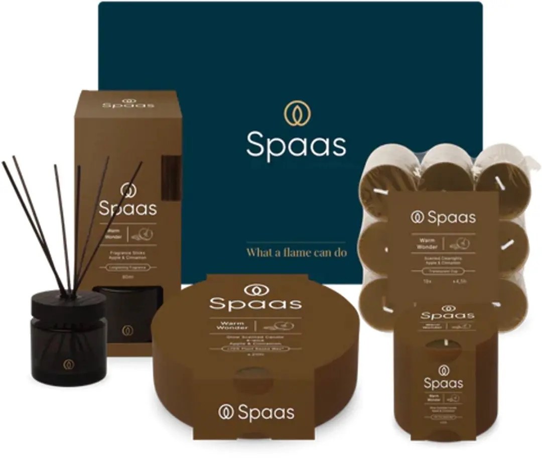Spaas Essential Cadeaupakket Geurkaarsen